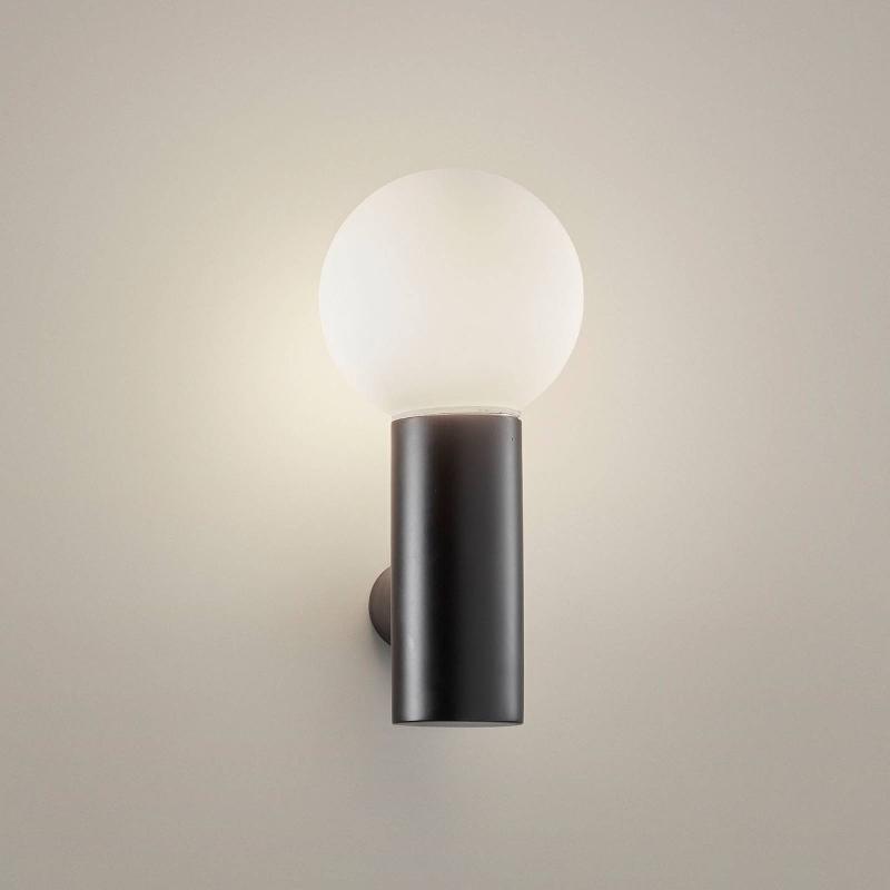 LEDS-C4 MIST APPLIQUE SALLE DE BAIN 1 LAMPE, NOIRE