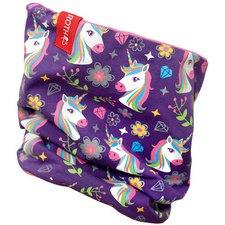 LOT DE 2 - TOUR DE COU JERSEY ENFANTS REFLACTIONS FUN 'LICORNE'