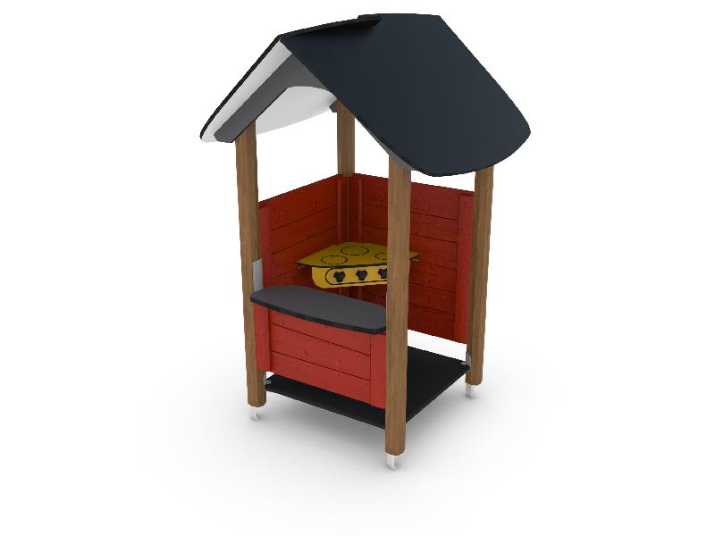Maisonnette de jeu Unimini Astrax réf-8047654 - Hags - pour enfants 1-5 ans, montage en 7h_0