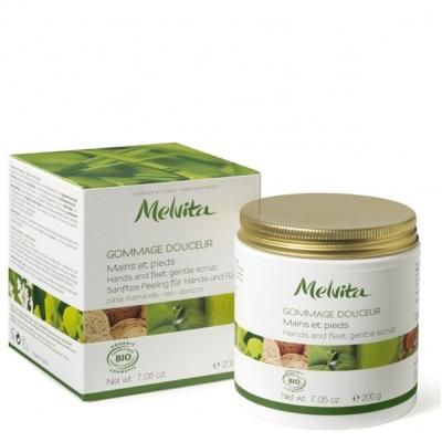 MELVITA GOMMAGE BIO DOUCEUR MAINS ET PIEDS MELVITA