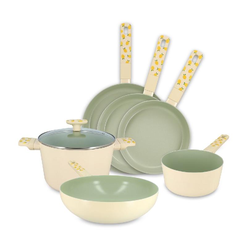 Menastyl - Set 6 pièces citron en aluminium - 3256391059302_0
