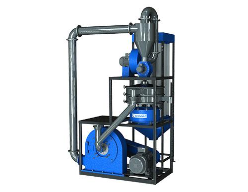 Microniseur - Broyeur plastique industriel - Fabrication de poudre plastique jusqu'à 100 µm - Fonctionnement automatique et continu_0