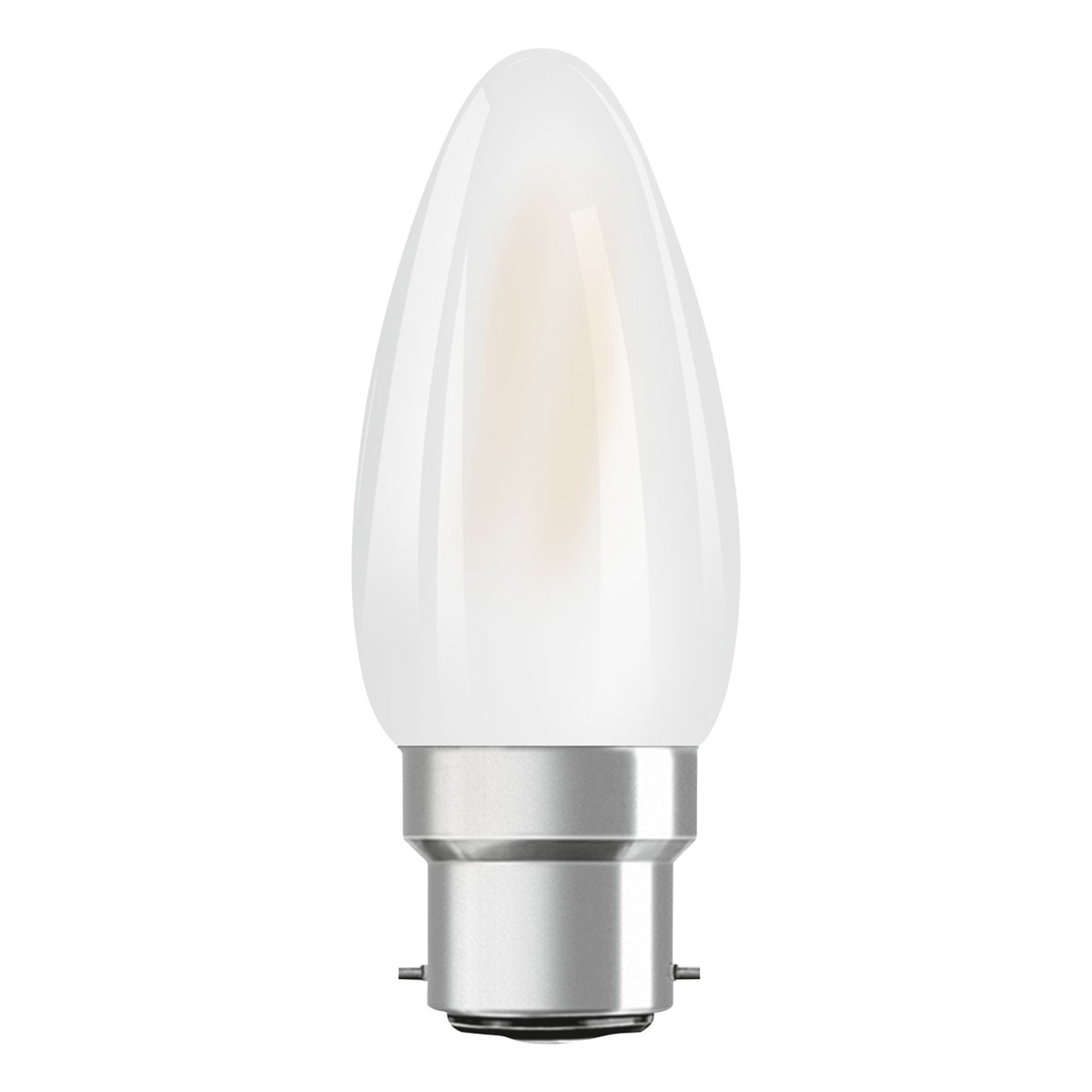 OSRAM BOUGIE LED B22D CLASSIC 827 4W MATE