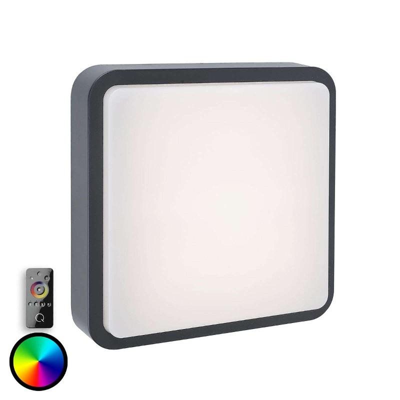 Q-SMART-HOME PAUL NEUHAUS Q-LENNY APPLIQUE, ANTHRACITE