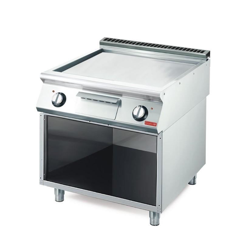 Plancha électrique 700 avec plaque lisse chromée gm70/80ftes-cr - GN102_0
