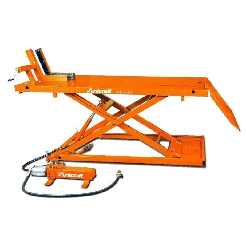 Plateforme élévatrice ultra-compacte pour moto - Unicraft MHB 680 - 6201506 - 680 kg - électropneumatique_0