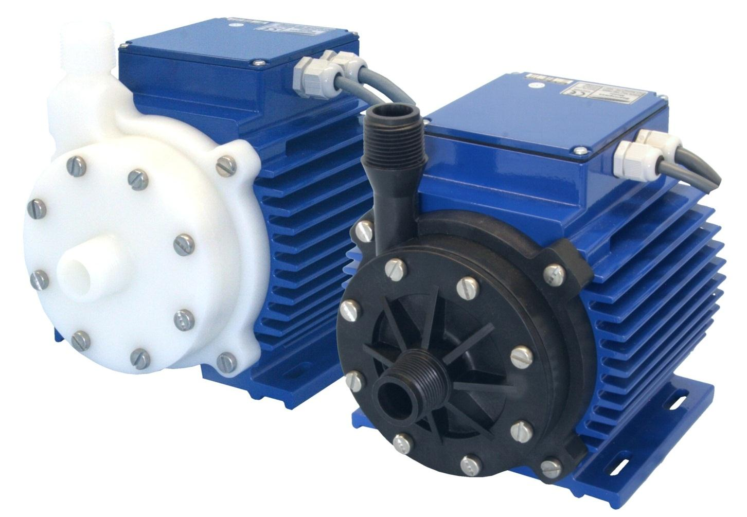 Pompe acides et solvants ATEX - Fort débit - DURALEV 2000 - Centrifuge sans joint, corps PVDF/PFA ou PP_0