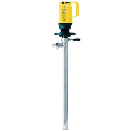 POMPE INOX VIDANGE COMPLETE LG 1200MM/MOTEU R MI 4500W 230