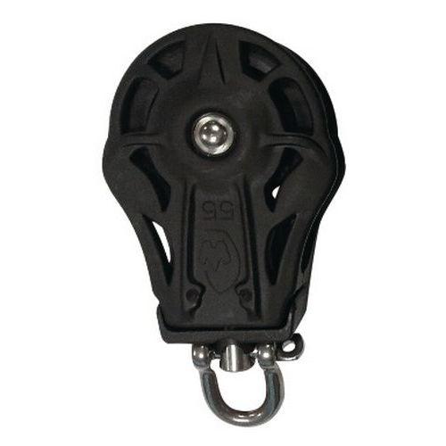 POULIE SIMPLE CMU=300KG REA=55MM DIAMET RE CORDAGE 12MM