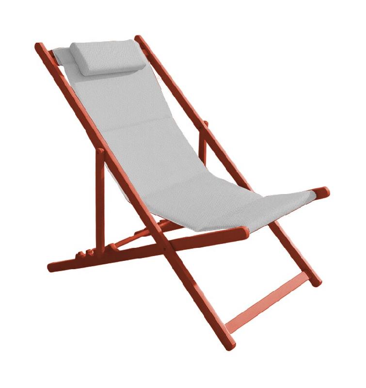 Proloisirs Chilienne Padded Lena Terra/Chiné Blanc - blanc aluminium BM3359_0