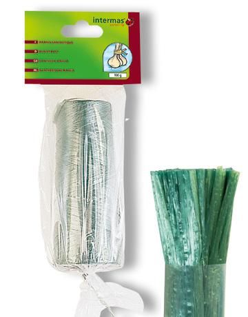 RAPHIA SYNTHÉTIQUE COULEUR VERT 100G