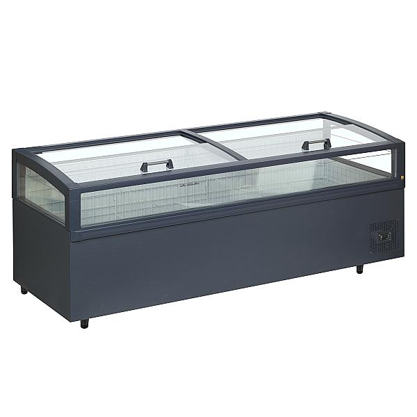 Réfrigérateur / congélateur de supermarché 860 L - Anthracite RAL 7016 | Tefcold - VIEW250CFVS_0