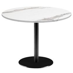 Restootab - Table Ø120cm - modèle Rome marbre blanc - blanc TB-ROMXL-R120M-MB.BLA_0