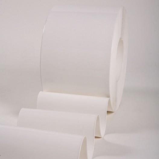 Rouleau de 50m - Lanière PVC standard blanc opaque 200mm x 2mm - Isolation thermique et phonique_0