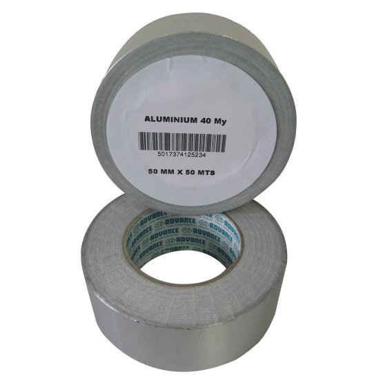 Ruban adhésif isolant thermique et étanche en aluminium - Pour l'industrie et le bâtiment - Référence 20J06050_0