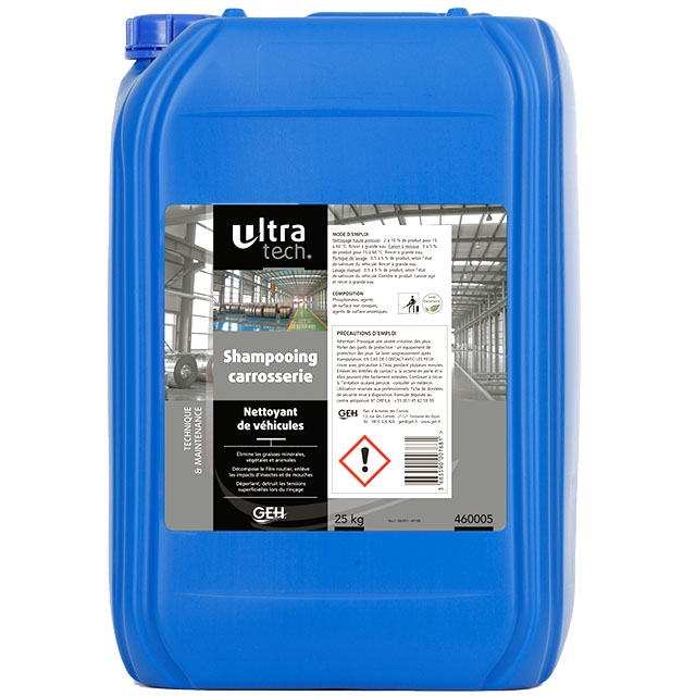 Shampoing carrosserie - Nettoyant dégraissant déperlant pour véhicules - Détergent alcalin moussant_0