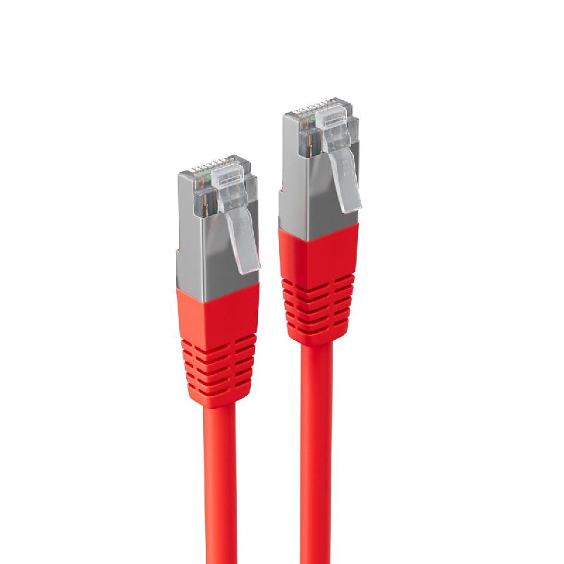 Shiverpeaks Cable patch BASIC-S, cat. 6, S/FTP, 5 m, rouge - rouge 4017538043733_0