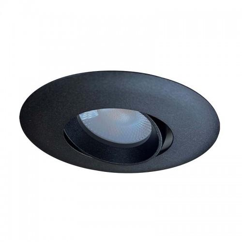 SPOT LED ENCASTRABLE ORIENTABLE POGO 5/6/7/8 W CTC - NOIR ASLED
