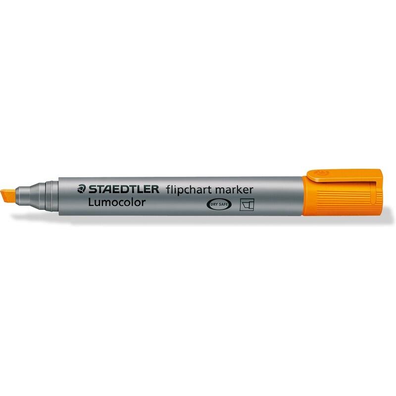 STAEDTLER Marqueur à pointe biseautée Orange - 4007817356104_0