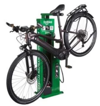 Station de réparation et gonflage vélo Scandic - acier galvanisé ou inox, outils inclus, pompe multi-valves_0