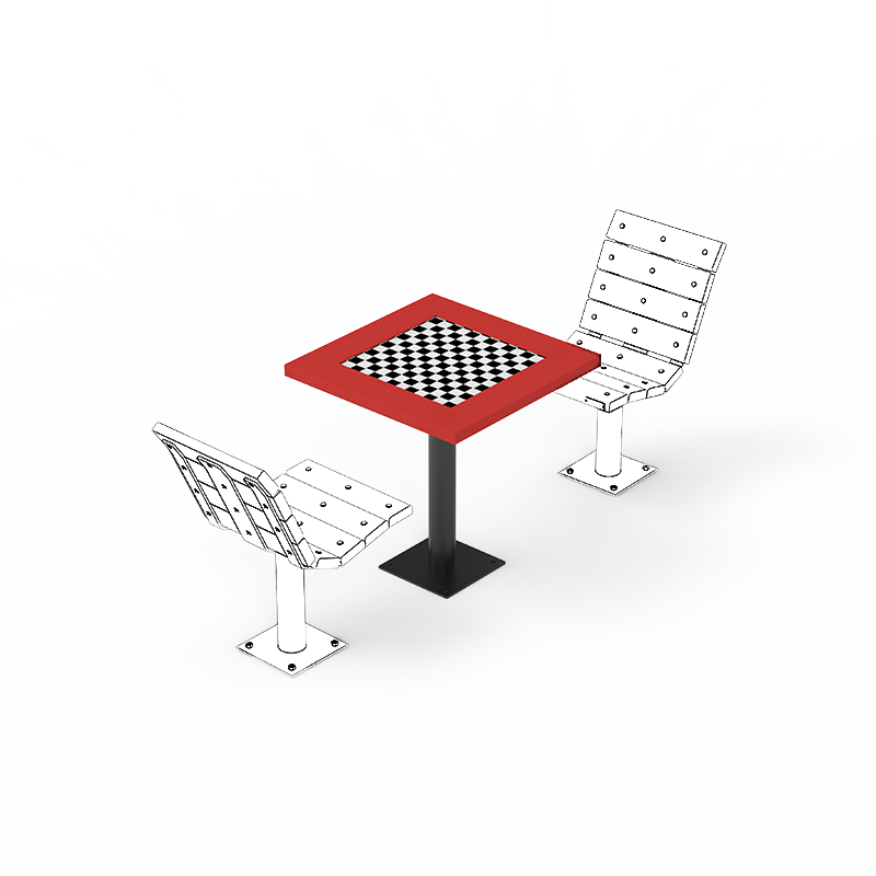 Table de jeu Major - Damier - Largeur 713 mm - Réf. AD-TJ-02-DAME - PLACE ECO_0