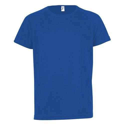 TEE-SHIRT PERSONNALISABLE TECHNIC PES BLEU ROYAL