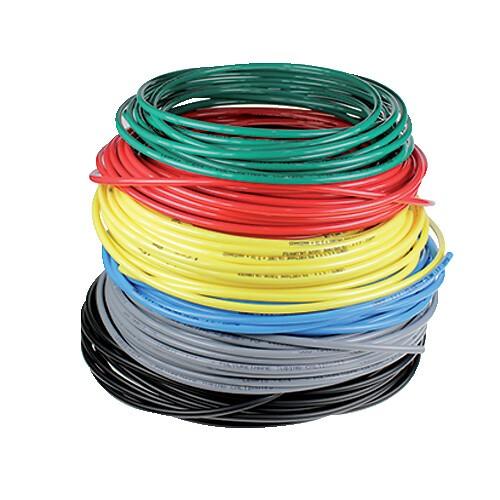 TUBE POLYURÉTHANE ÉTHER CRISTAL FDA - DIAMÈTRE EXTÉRIEUR 6 MM - DIAMÈTRE INTÉRIEUR 4 MM - LONGUEUR 25 M PARKER LEGRIS