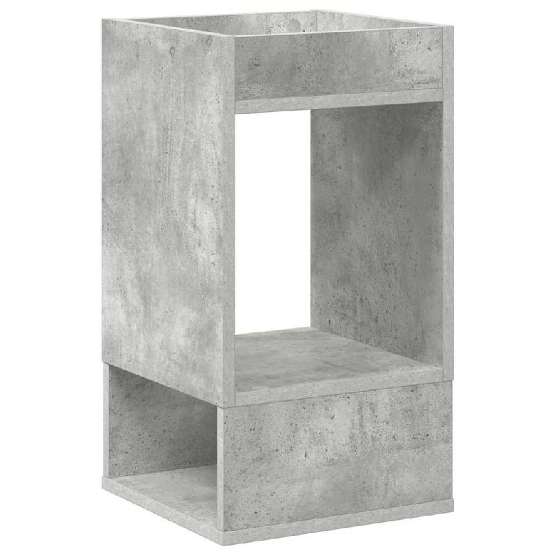 VidaXL Table d'appoint Gris béton 30 x 30 x 56 cm Bois d'ingénierie Modèle Flex Stella Pro - 890934_0