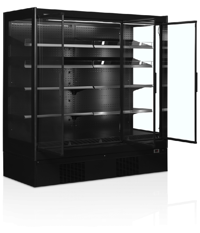 Vitrine réfrigérée murale libre service pour supermarché - 1160 L | Tefcold - EXTRA1875CD_0