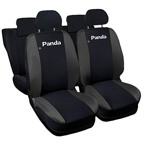 LUPEX SHOP Panda Hybrid 2021 - Housses de sièges auto compatibles avec dossier arrière 60/40 et airbag latéral_0