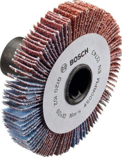BOSCH - Abrasif bois pour ponceuse PRR 250 ES - Rouleau 10 mm G120 - Rouge_0