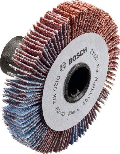 BOSCH ABRASIF BOIS POUR PONCEUSE PRR 250 ES 10 MM G120 ROUGE_0