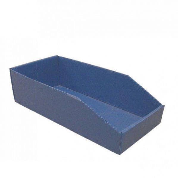Bac à bec polypropylène Eco - Profondeur 380 mm - Capacité 6 litres - Bleu - Résistant produits chimiques et graisses_0