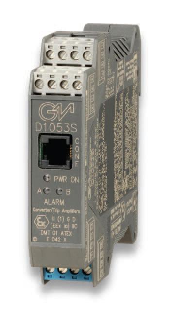 BARRIÈRE DE SÉCURITÉ INTRINSÈQUE CONFIGURABLE ATEX D1053S 1 VOIE,  SIL 2_0