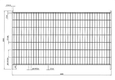 Barrières de chantier grillagées_0