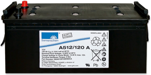 Batterie Gel dryfit A512/120 A 12V 120Ah Sonnenschein_0