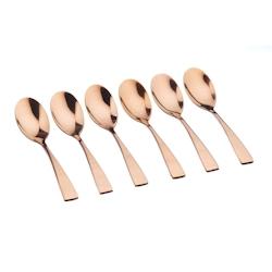 Bjorn Coffret 6 petites cuillères SVEN - Copper - cuivre 3701488304297_0