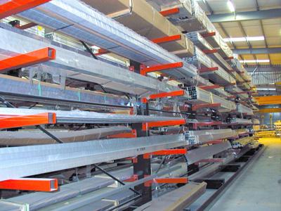 Cantilevers stockage de produits métallurgiques_0