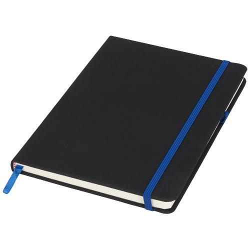 Carnet de notes M Noir - couverture PU douce - 96 feuilles papier ligné crème - 21020801_0