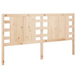 Décoshop26 - Tête de lit accessoire couchage chambre à coucher meuble 126 x 4 x 100 cm bois de pin massif TDL0206750 - 3000987532690_0