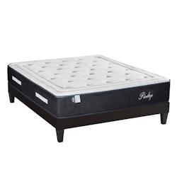 Ensemble   Matelas Ressorts ensachés + Sommier Bois 160x200 cm PRIVILEGE BELLECOUR - blanc 4VP.PV.K15.1620_0