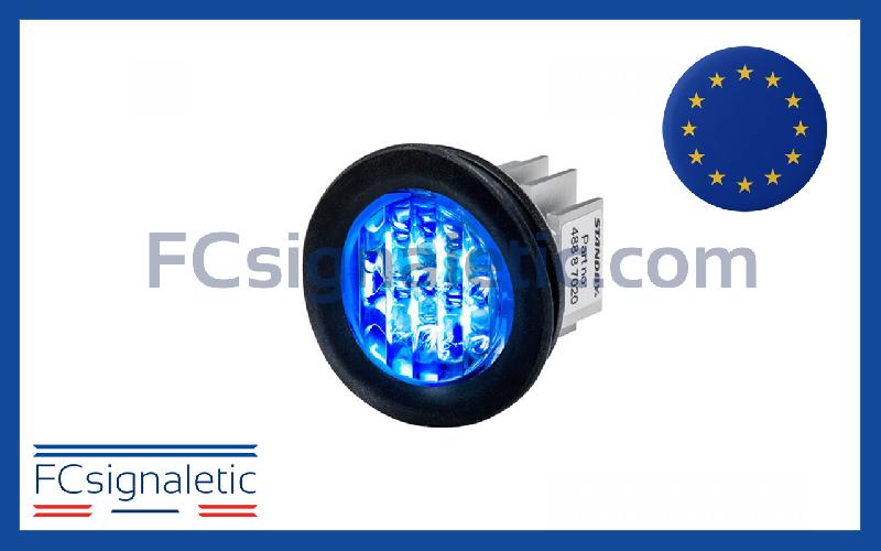 Feu led quartz bleu standby mercura_0