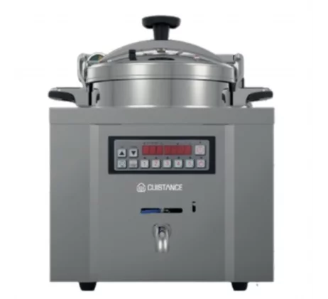 Friteuse électrique à pression 22 L - Réf: TP22L - Inox - 3,5 KW - Température réglable_0