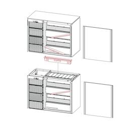 Friteuse électrique haut rendement - Série 800 XMART - 3 programmes - 1cuve avec filtration - 3667335117062_0