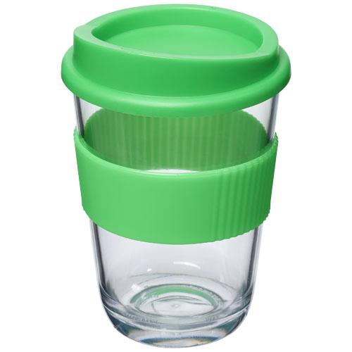 Gobelet Americano Cortado 300 ml - Bandeau antidérapant - Simple paroi - Fabriqué au Royaume-Uni_0