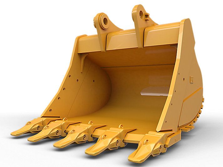 Godet d'excavation à usage très intensif - caterpillar finance france - 2500 mm (98 in) - capacité 6 m³_0