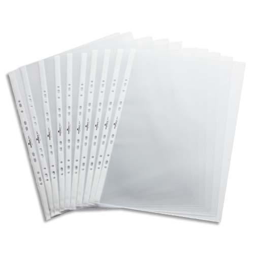 Pochettes plastique pour classeur - A5 - DURABLE - paq de 25 - transparent