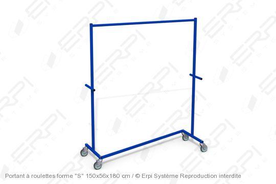 Portant à roulette forme s 150x56x180 cm - ps15056180-01e_0