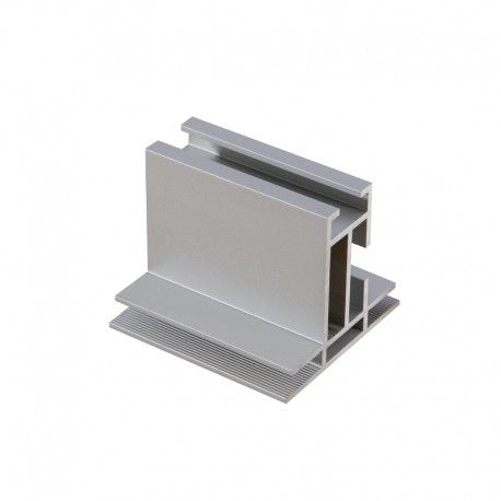 Profilé aluminium tecoframe 47 lisse - epaisseur 41,9 mm_0