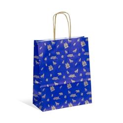 Sac Noe II kraft blanc poignées torsadées 18+8x22cm par 250 - 3700481692271_0